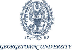 Georgetown logo ... seal with eagle holding.a cross
